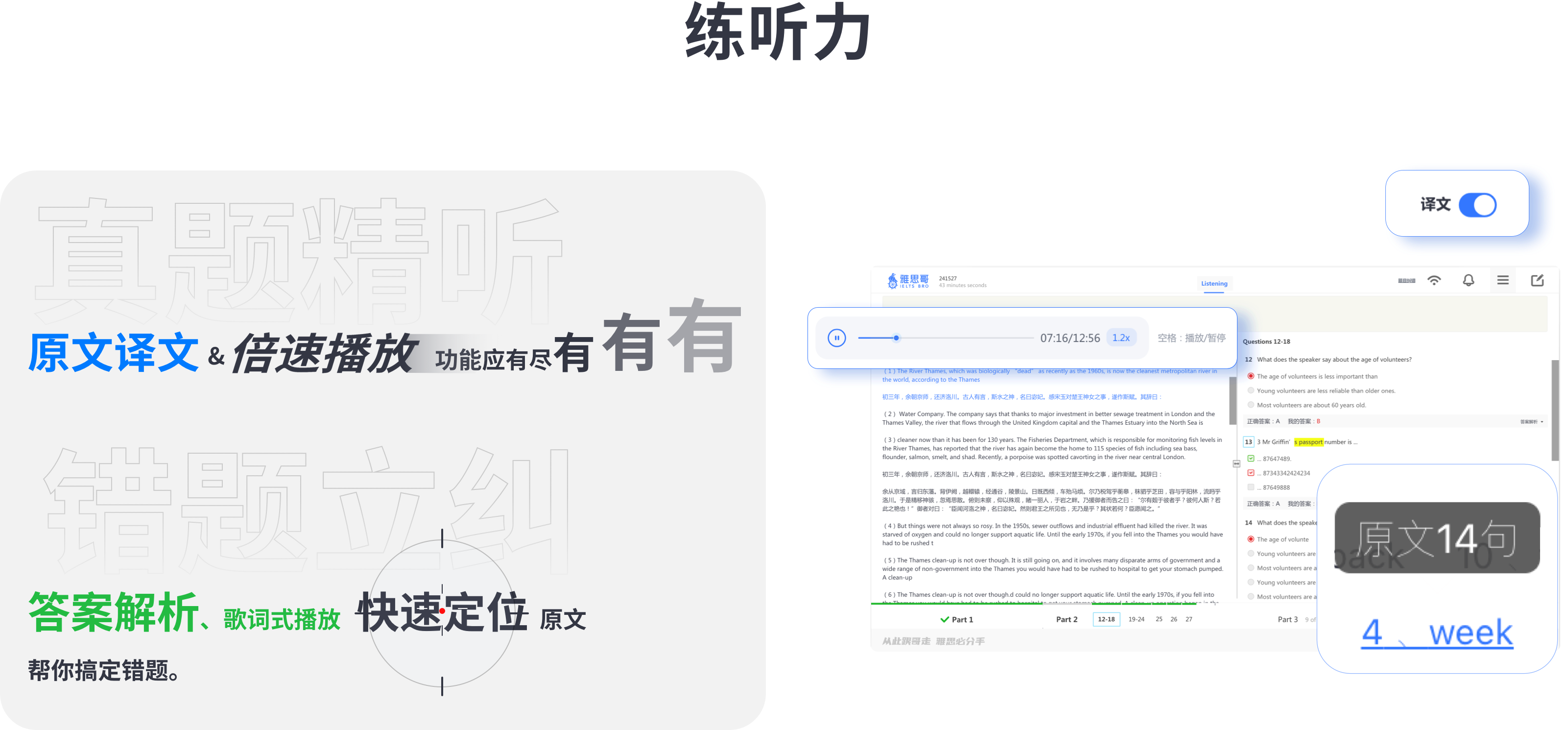 雅思哥机考软件写作功能展示
